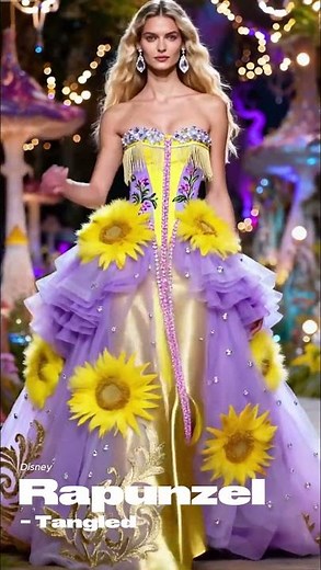 Disney Princesses Reimagined as High Fashion Runway Models | AlVogue