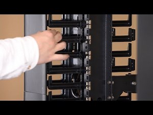 Dual Sided Vertical Cable Manager for 19" Racks | FS