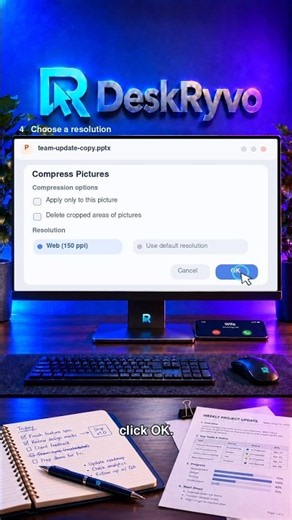 PowerPoint Too Large? Try This