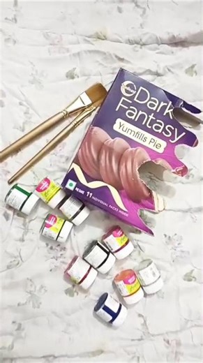 Dark Fantasy Box to Pen Holder 😍 | Best DIY Waste Craft #shorts #shortsfeed #diycrafts #trashhack