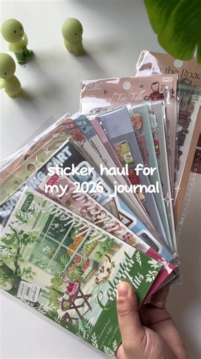 Sticker Haul for My 2026 Journal: Cozy Designs
