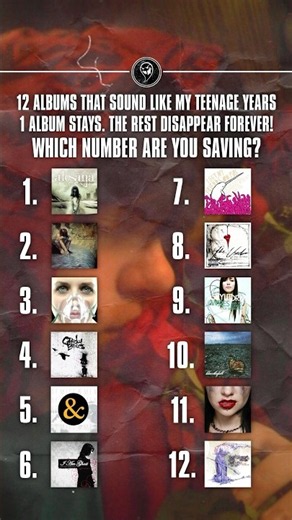 12 Emo Albums, But You Can Only Save ONE #emo #posthardcore #metalcore #emomusic