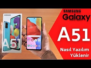 Samsung A51 yazılım nasıl yüklenir. How to update samsung A51 firmware