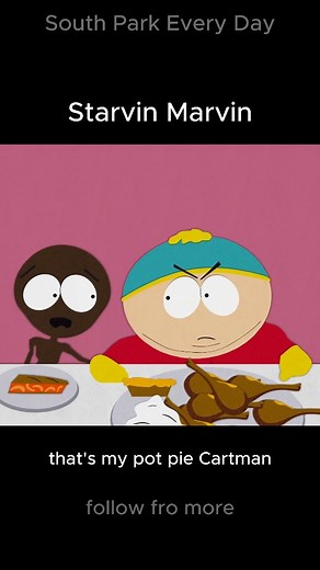 🎈𝐒𝐨𝐮𝐭𝐡 𝐏𝐚𝐫𝐤 𝐑𝐞𝐞𝐥𝐬 𝐄𝐯𝐞𝐫𝐲 𝐃𝐚𝐲 🍌 on Instagram: ""Starvin Marvin" South Park: Season 1, Episode 8 The boys sponsor a starving Ethiopian child, only to have him show up on their doorstep. #1997 #starvin #starvinmarvin #costumedesign #oldcartoon #american #randymarsh #comedyreels #iconicscenes #southpark #southparkedit #southparkfans #viralreels #cartooncomedy #stanmarsh #kylebroflovski #kennymccormick #southparkedit #southparkart #cartman #ericcartman #southparkkyle #southpark