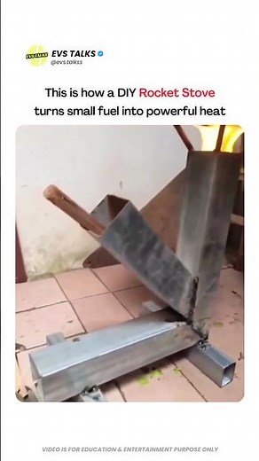 This DIY Stove Turns Tiny Fuel Into a Massive Fire 🔥🤯