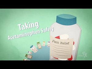 Taking Acetaminophen Safely