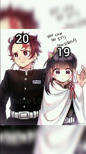 Tanjiro and Kanao Love story #demonslayer #anime #kanao #tanjiro #shorts