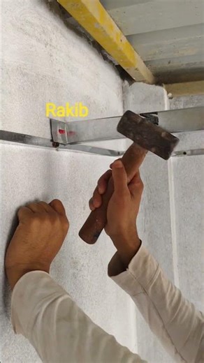 how to make pvc ceiling framing #pvc ceiling framing #bedroom #gypsum framing #pop ceiling framing