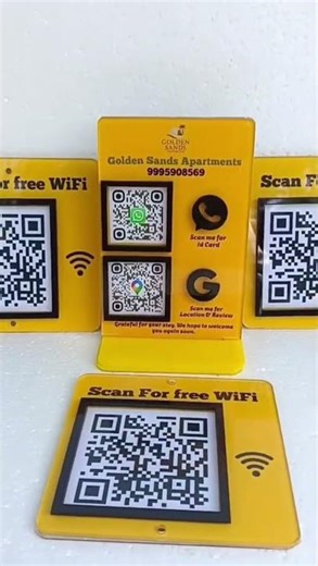 Scan & Get Free WiFi Instantly #nfcstand
