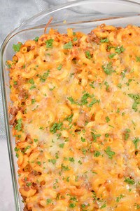 Cheesy Hamburger Casserole