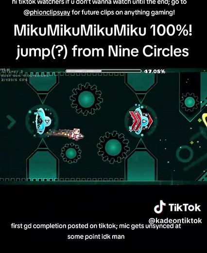 MikuMikuMikuMiku 100% Completion in Geometry Dash