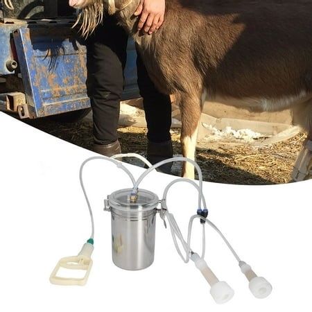 2L Portable Household Goat, Stainless Steel Vacuum Cattle Sheep Goat Milker,Manual Milking Machine Kit For Home Small Scalefarm, Easy To Use - Walmart.ca