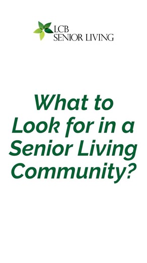 How Do You Choose the Right Assisted Living Community?
