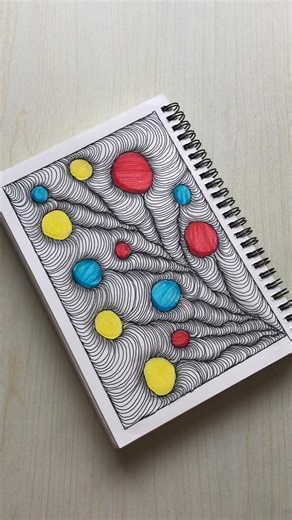 Day 52 - Easy Doodle Art Tutorial #doodle #doodleart #easy #drawing #art #zentangle #zen
