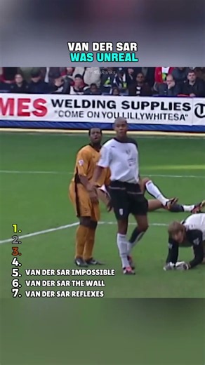 Van Der Sar Was Unreal