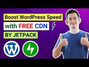 Boost WordPress Speed! 🚀 How to Add Free CDN in WordPress | Jetpack CDN Tutorial | Step by Step