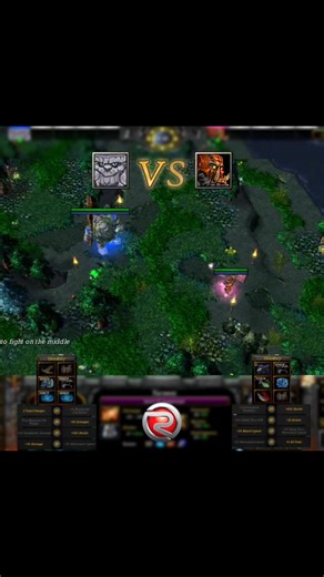 🎮 The tree-thrower vs the blade-dancer. fate chooses a #winner #RGC #RankedGaming #WarcraftIII #DotA #DotA1 | Ranked Gaming Client