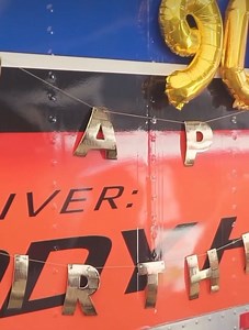 The Jim Dunn Racing team celebrated “Big” Jim Dunn’s 90th Birthday yesterday in the pit! | Jim Dunn Racing