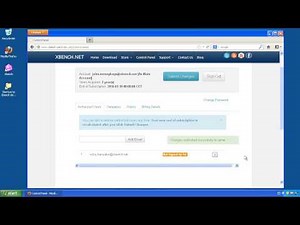 Using the Xbench Control Panel