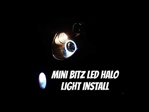 Mini Bitz Gen 1 Halo LED Lights Install Video - R50 R52 R53
