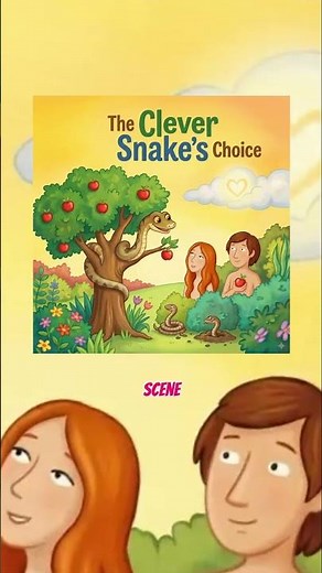 The Clever Snake’s Choice 🐍 | Bible Story for Kids | Learn Obedience & Love
