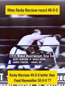 2.8K views · 32 reactions | Rocky Marciano vs Archie Moore #boxing壘 #boxing | Boxing USA | Facebook