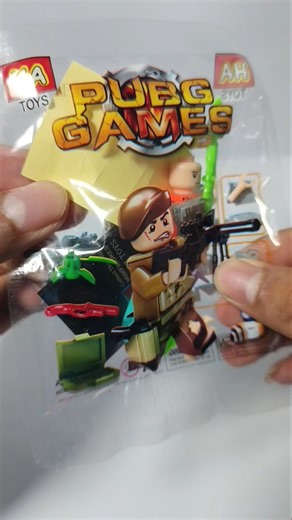 UNBOXING minifigure lego pubg #shorts #lego