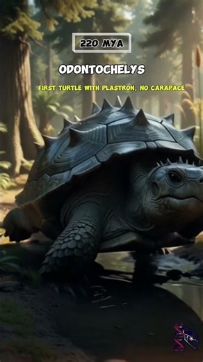 What Did Turtles Look Like 260 Million Years Ago?#evolution #turtle #ai
