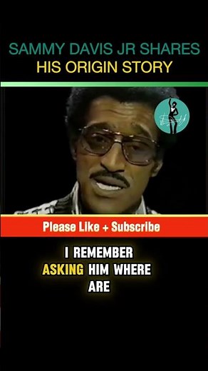 Sammy Davis Jr. Origin Story – A Live Tribute to His Father Sammy Davis Sr.