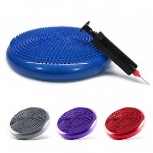 [Hot Item] Inflatable Workout Fitness Air Balance Disc Yoga Mat Massage Ball