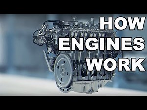 HOW DO ENGINES WORK? | Basics of 4-stroke, 2-stroke, gasoline and diesel internal combustion engines