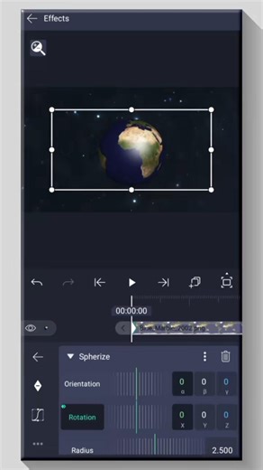 earth animation edit #alightmotion
