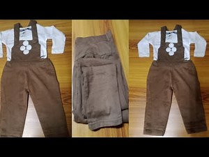 Baba suit Cutting and Stitching / Making Baby Baba Suit Using Old Pant /Old Pants Re Using Ideas