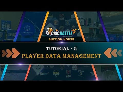 Tutorial 5 - Player Data Management & Fields To Display.