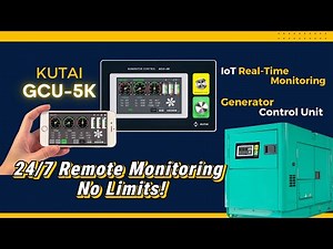 Control Generators from Your Phone! GCU-5K Generator Control Module | KUTAI