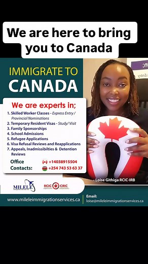 1K views | Milele Immigration Services Canada offers various Canada...