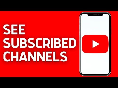 How To See Channels You Subscribed On YouTube