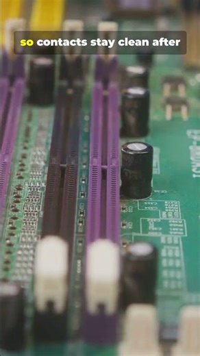 Why Do PCBs Have Gold Edges? 🤯#Electronics #PCB #Engineering