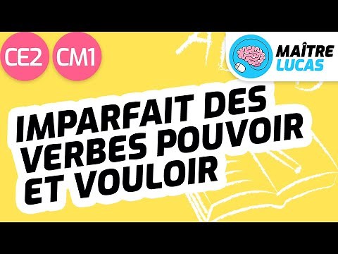 L'imparfait des verbes pouvoir et vouloir CE2 - CM1 - Français - Conjugaison