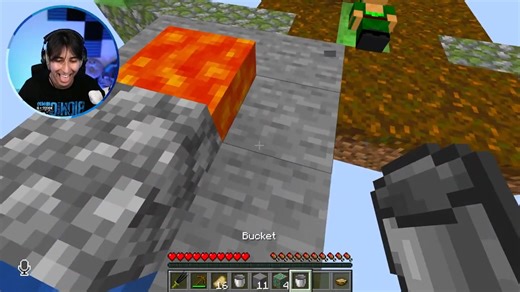 Minecraft, But It's On 1 Izzy Block #bionic #new #viral #video #MINECRAFT #gaming | Bionic Gaming