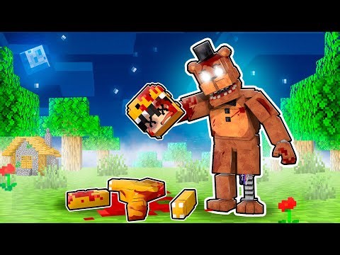 Five NIGHTS at FREDDY's in MINECRAFT!