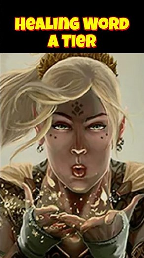 #dnd Spell Healing Word - A Tier