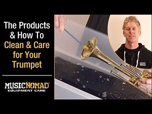 How To Clean & Care For Your Entire Trumpet (Cornet) - Products Needed and Step-by-Step Instructions