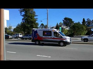 AMR Ambulance Responding Code-3 (With Fast Siren!)