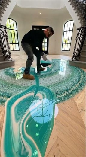 This Pattern Transformed the Entire Room #architecture #interiordesign #architecturalvisualization