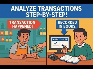 How to Analyze Business Transactions | The First Step in Accounting Explained!