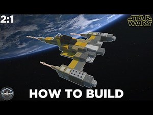 Naboo N-1 starfighter | Minecraft Star Wars tutorial