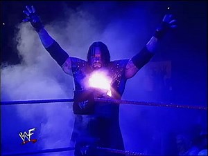 WWE history: Rare video shows a fireball blowing off on The Undertaker's face
