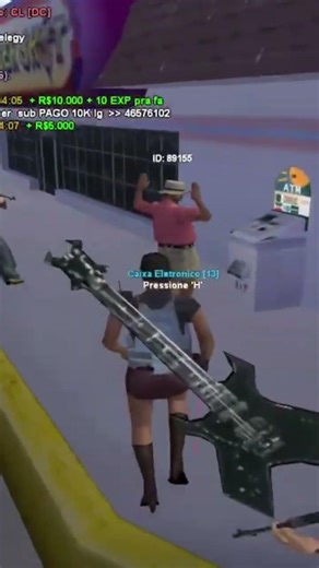 olha oque eu fiz nesse assalto #fivem #jogandomta #gtasamp #brasilrp #gta #sampmemes #roleplay