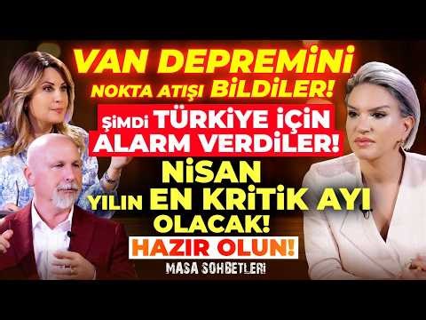 They Predicted the Van Earthquake with Pinpoint Accuracy! They Issued an Alarm for Türkiye! April...